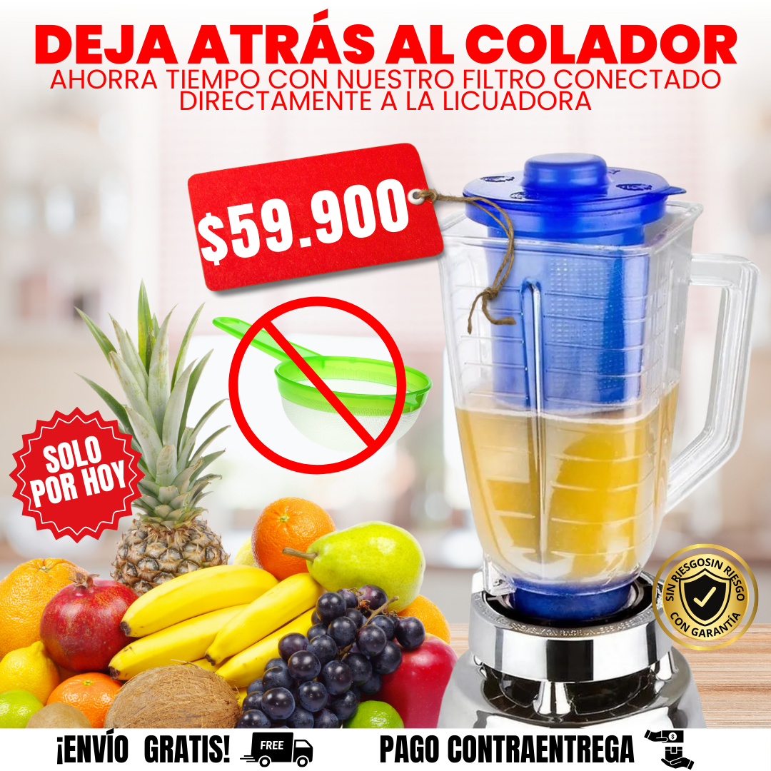 FILTRO EXTRACTOR PARA LICUADORA + ENVIO GRATIS🎁