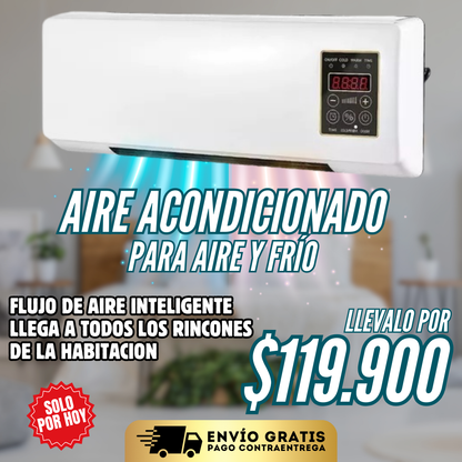 AIRE ACONDICIONADO 2 EN 1 PARA CALOR Y FRIO