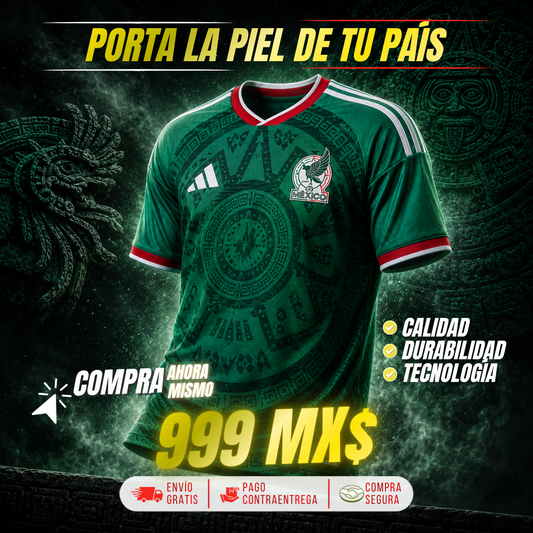 LA VERDE - Camiseta Selección Mexicana 2026🇲🇽