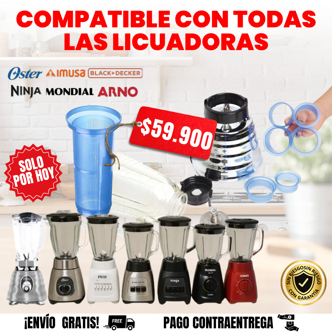 FILTRO EXTRACTOR PARA LICUADORA + ENVIO GRATIS🎁